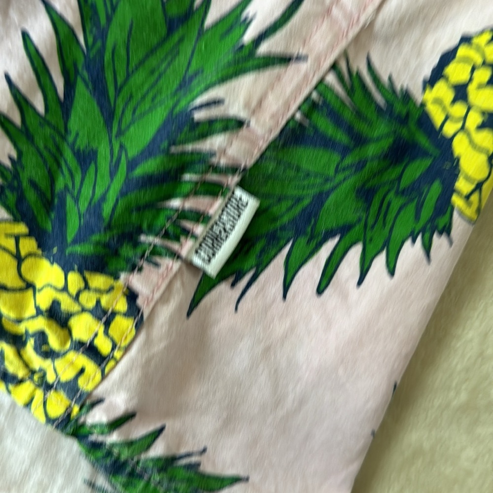 Cornerstore Bodega Pineapple Button Down Top - image 3